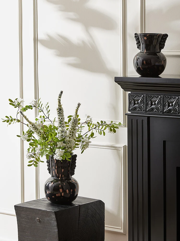 

Набор ретро-ваз из стекла для цветов, декоративные аксессуары для гостиной и кофейного столика, мягкий декор, подставка для букетов, украшения для дома