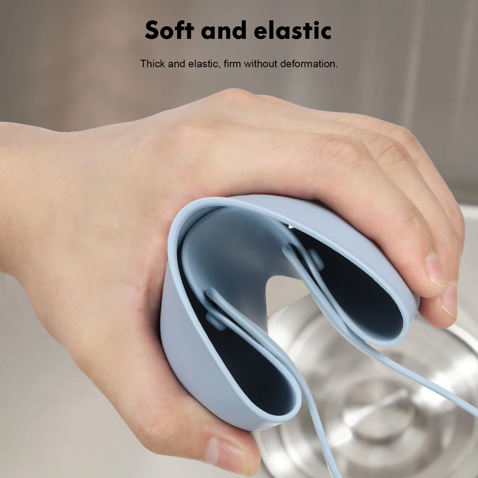 

2Pcs Sink Drain Hanging Basket Sponge Holder Kitchen Organizer Faucet Mount Shelf Dishwasher Storage Sink Drain Hanging Basket