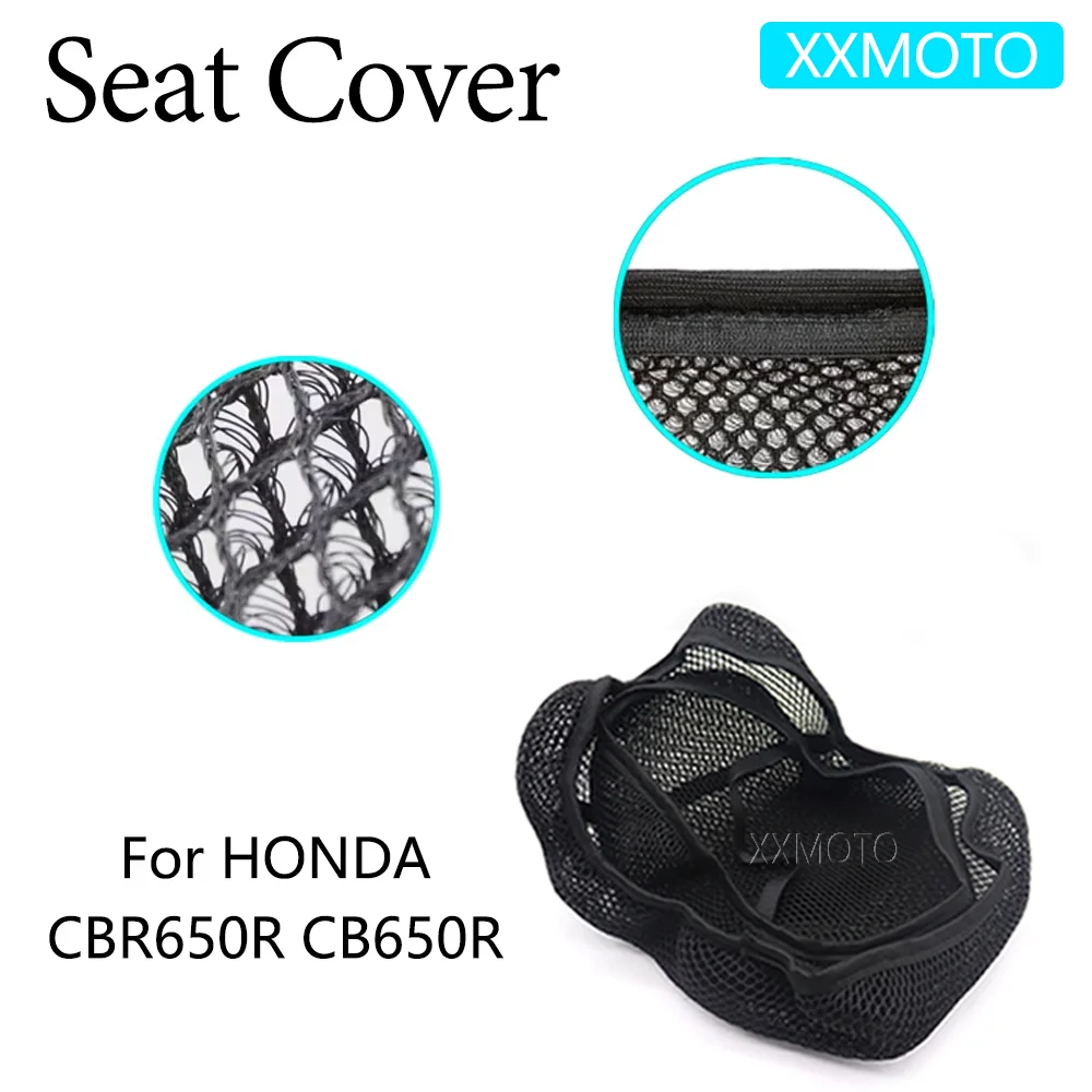 For Honda CBR650R CB650R CBR CB 650R CBR650 CB650 R Motorcycle Seat Cover Heat Insulation Breathable Non-Slip Protection Cushion