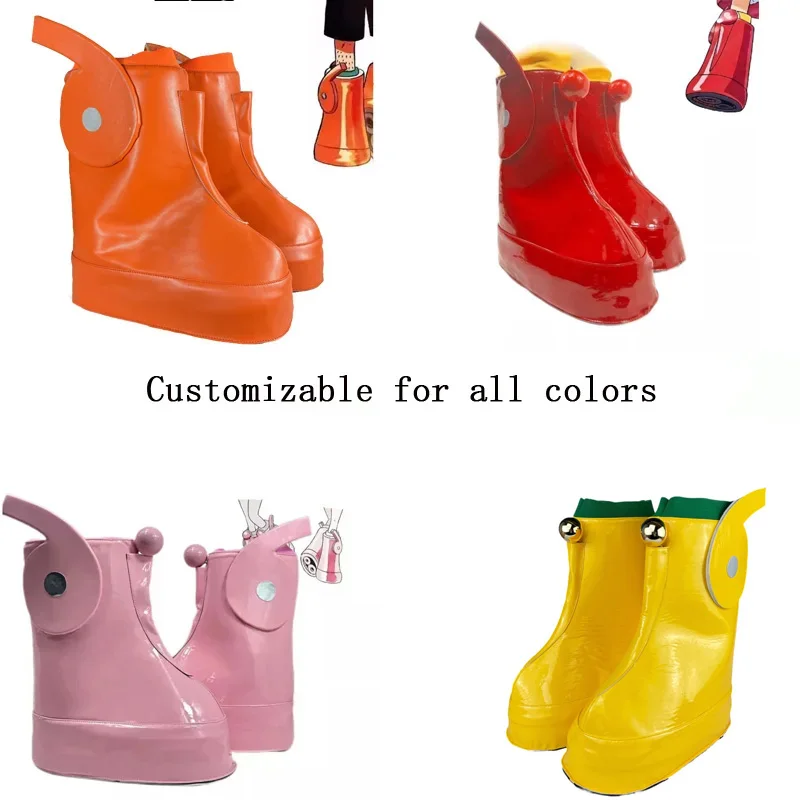 2024 New Anime Future Egghead Island Nami Zoro Shoes Robin Luffy Boots Cosplay SHOES Can change color