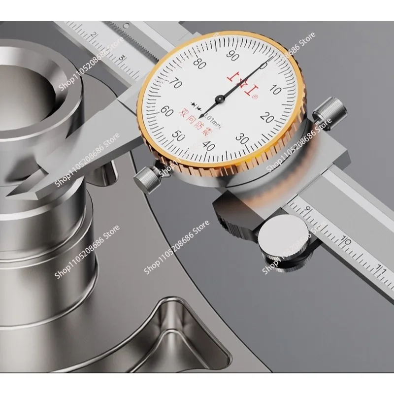 

Upper Long Claw Digital Display Vernier Caliper 0-150/200mm Upper Claw Extended Inner Diameter Deep Hole Inner Hole Measurement