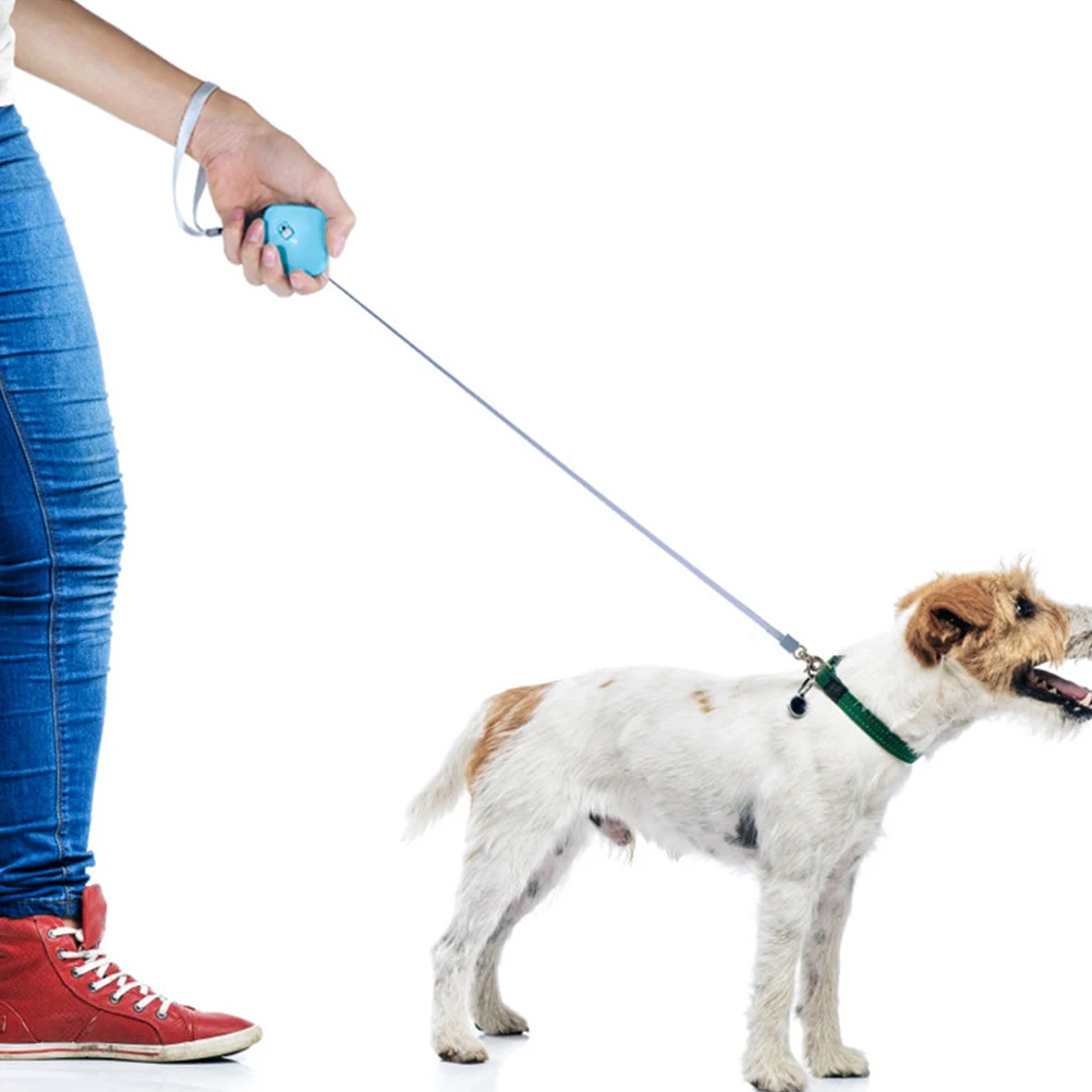 

1Pcs Mini Retractable Dog Leash Nylon Small Dog Walking Leash Pet Supply Outdoor Activity