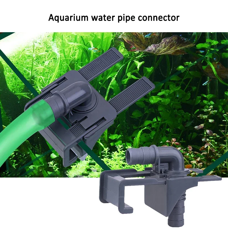 

Fish Tank Water Pipe Connector Easy Water Change Fixing Bracket Aquarium Water Pipe Plastic Fish Tank Bracket Aquarium Accessori