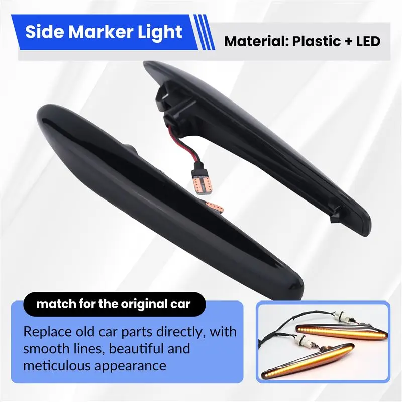 NEW HOT In Stock-Car Dynamic Side Marker Light Turn Signal Indicator For Alfa Romeo 159 Typ 939 2005-2010 Boera Typ 939 2005