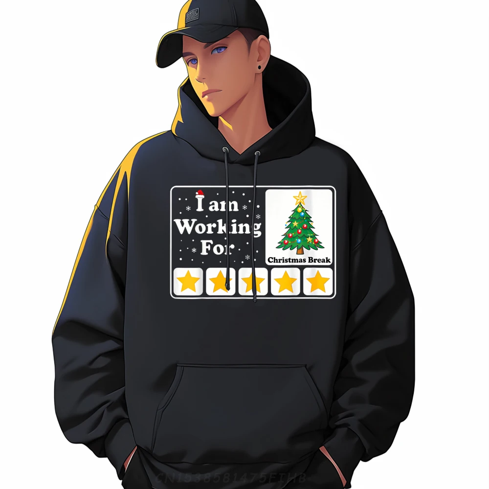 

Groovy Graphic Mens Hoodies Round Collar Christmas Long Sleeve Printed Hoodies Funny Coats Unisex Casual Style