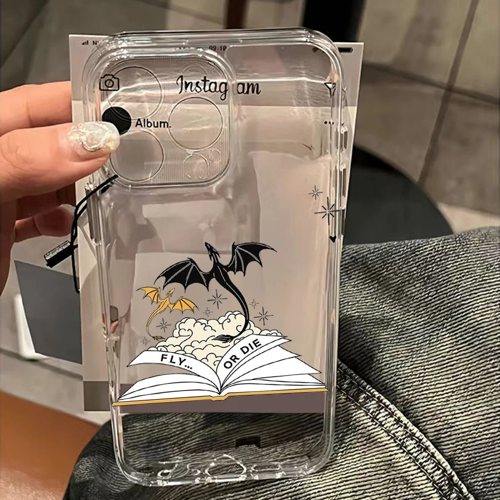 حافظة هاتف F-Fourth W-Wing لهاتف هواوي نوفا 9 6 7 5 P50 P30 Pro Lite Honor X7d 50 4G 5G غطاء خلفي ناعم شفاف من البولي يوريثان