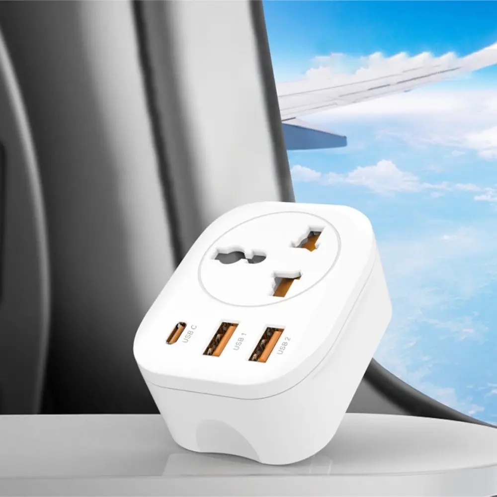 2500W Fast Charging Multi Socket USB Ports Standard Plug Power Socket EU Plug UK Plug Wall Socket Extender Home