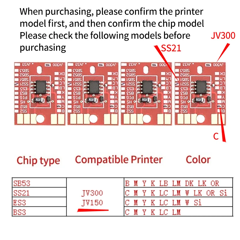 Imagem -06 - Cartucho de Tinta Vazio com Chip Impressora Compatível para Mimaki Cjv300 Cjv15075 Sb53 Ss21 Es3 Bs3 Jv300 Jv150 440ml Pcs Pcs