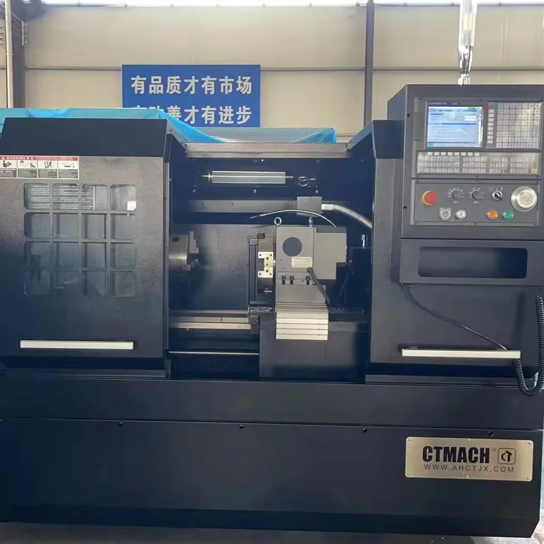 CK6150 Universal Lathe Flat Bed Design With FANUC/SIEMENS/GSK Controller, 750Mm CNC Torno Hine