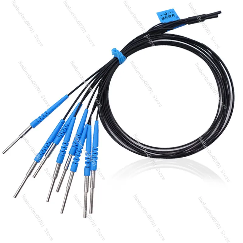 

Four or six amplifiers are divided into multiple groups of multi-head optical fiber sensor probes