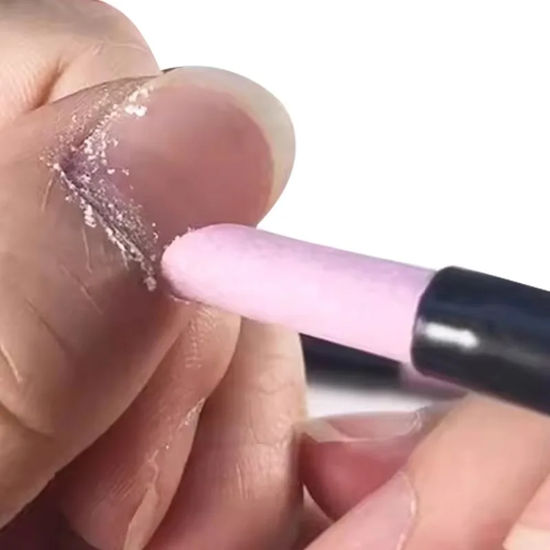 Nail Art Manicure Tools Set - 1pc/5pcs Cuticle Stone Pusher Sanding Sticks Nail File Nail Art Pen Cuticle Remover Trimmer Buffer