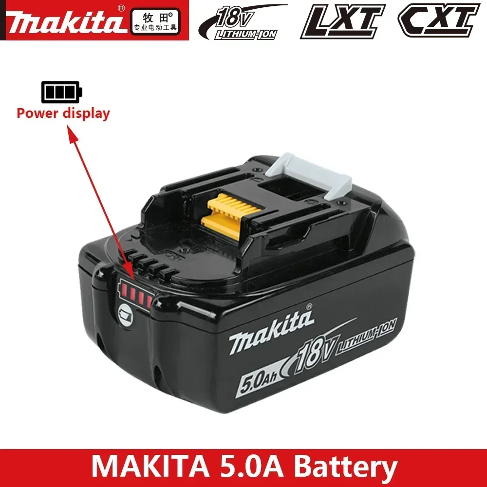 100% Original Makita 18V 6000mAh Lithium-Ionen-Akku 18V Bohrmaschinen-Ersatzbatterien BL1860 BL1830 BL1850 BL1860B