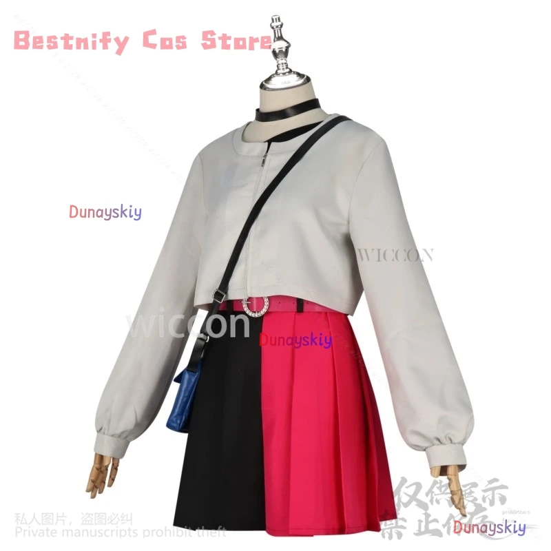 CosplayNew Anime Lazarus Cosplay Elena Costume Short Top Dress Choker Lolita Wig For Girls Woman Halloween Christmas Party Cospl