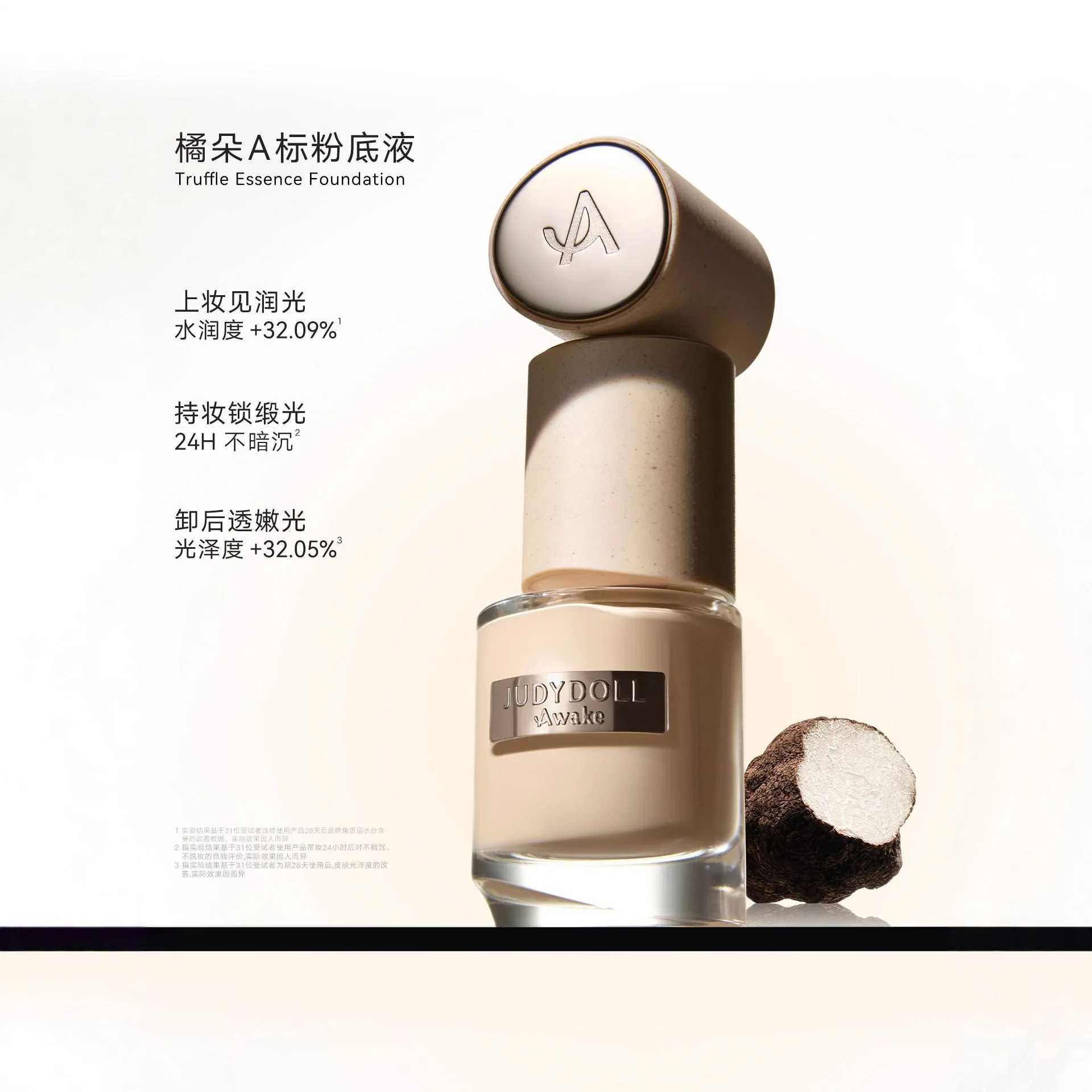 كريم أساس سائل من جوديدول للتحكم في الزيوت، كريم حريري يدوم طويلاً، كريم أساس طويل المدى، نمط يدوم طويلاً