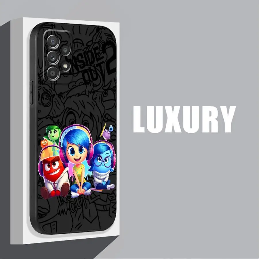 Disney Inside Out phone Case for Galaxy A51 A52 A71 A72 4G 5G A52s A53 A54 A55 A73 5G A21s A31 A41 A16 5G A50 A50s A70 A70s