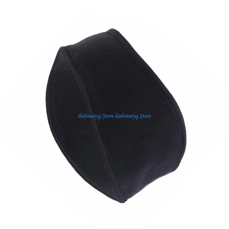 

573B Winter Sweatband Ear Muffs Solid Color Headbands Running Fitness Head Cover for Outdoor Sport