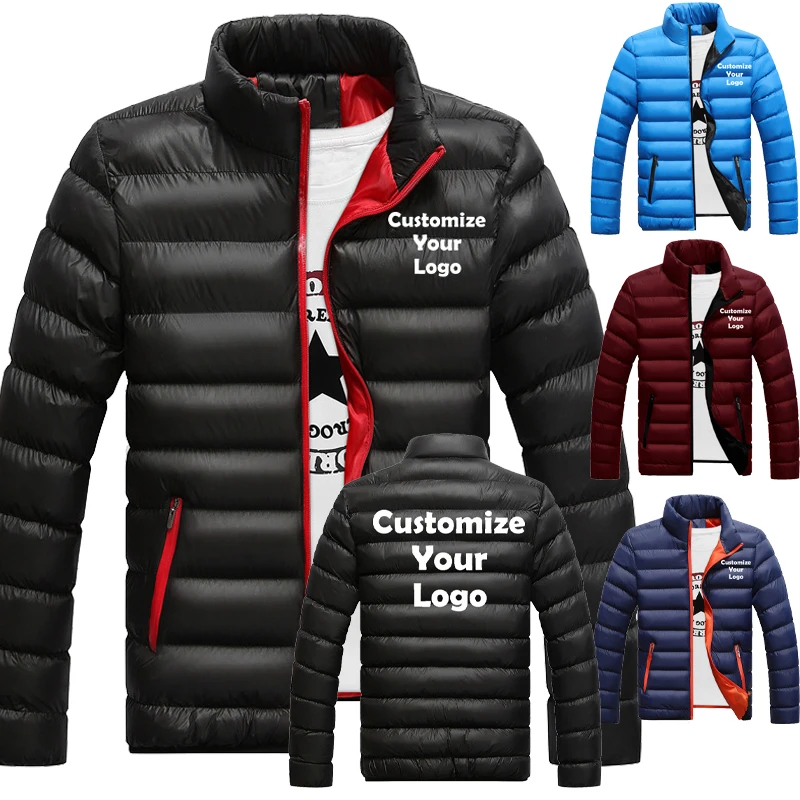 Customized Winter Men's Loose-Fit CottonCoat Padded Jacket Thickened Jacket