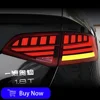 Audi A4 A4L B8 2009-2012 용 LED 자동차 미등 어셈블리 업그레이드 하이라이트 깜박임 신호등 플러그 앤 플레이 액세서리 2