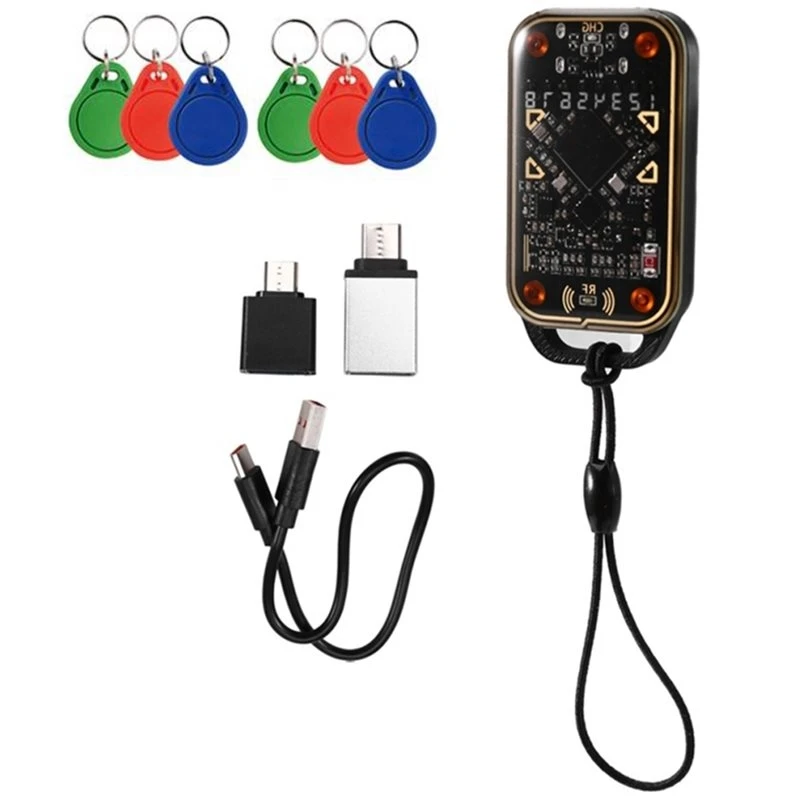 STABLE QUALITY Chameleon V3.0 RFID Smart Card Emulator Reader ID IC Smart Card Tag Copyer+6XUID Keychain