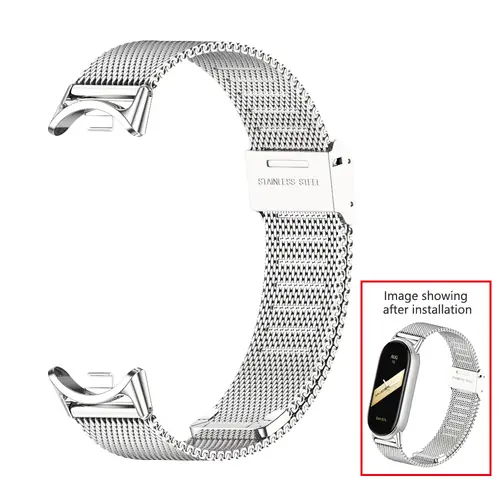 Metal Strap for Mi Band 11 10 9 8 7 6 5 Bracelet for Xiao mi Mi Band 10 Strap for Mi Band 9 Mi Band 8 Wristband Stainless Steel - Image 28