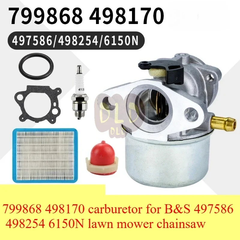 

NEW 799868 498170 carburetor for B&S 497586 498254 6150N lawn mower chainsaw carbureters