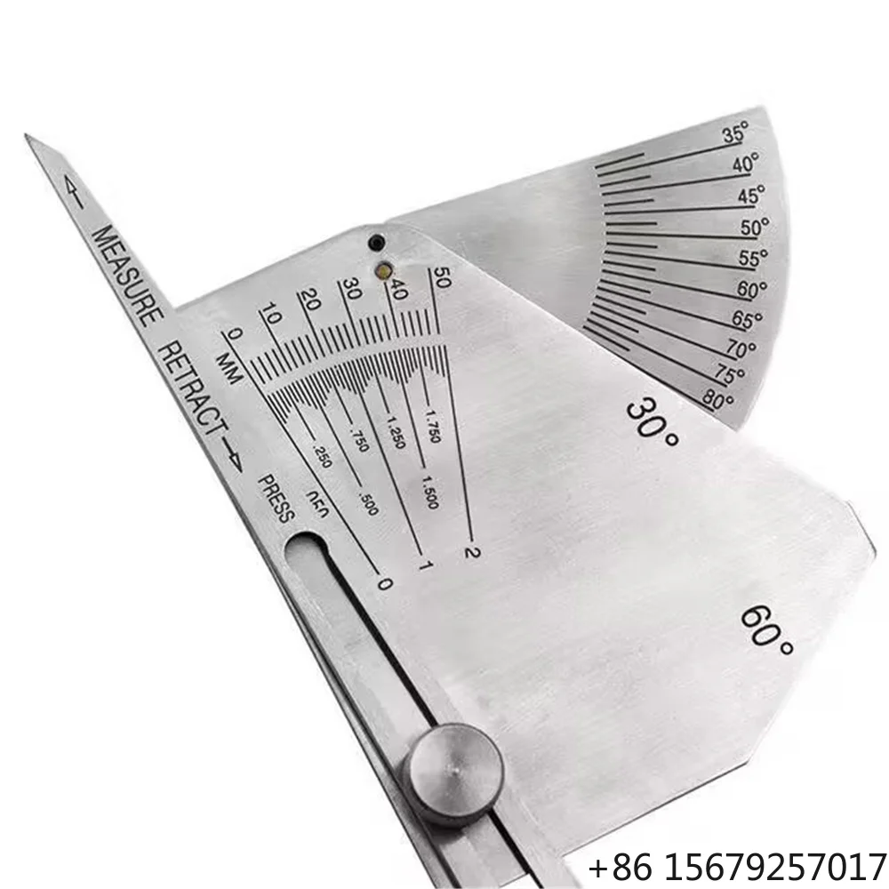 Skew-T Fillet Weld Gauge WELD CALCULATOR Measurement Method of SkewedJoints Fillet  Gauge Gage