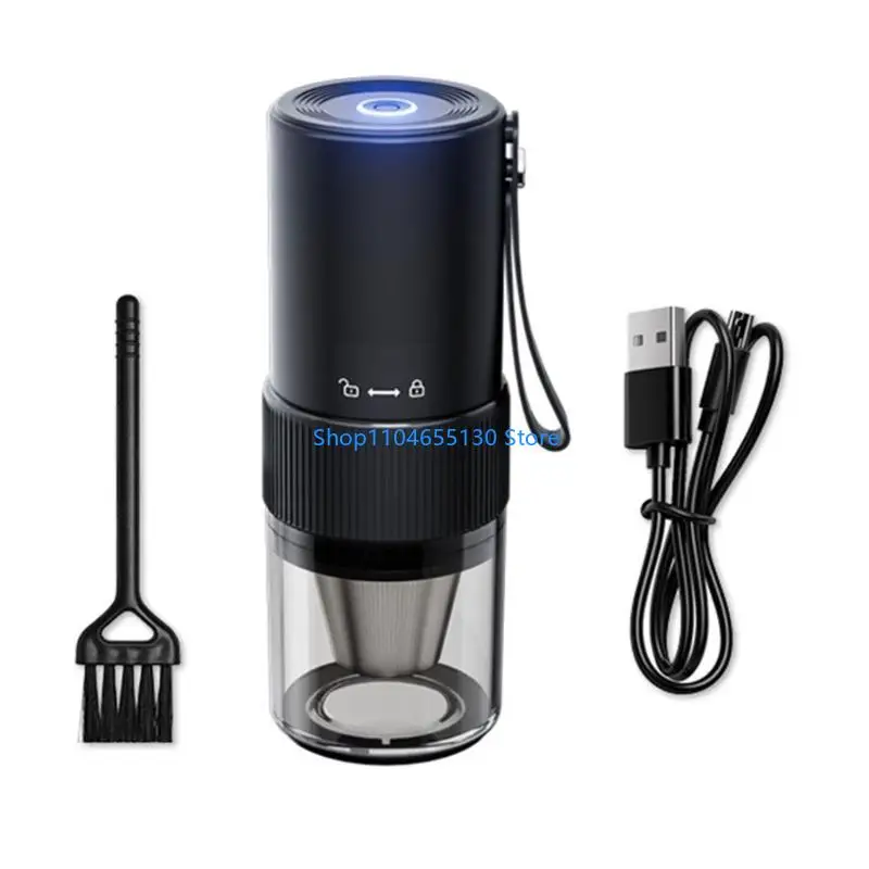 Portable Coffee Grinder Adjustable Coffee Maker Grinder Noise Reduction Grinder For Camping Kitchen Coffee Grinder