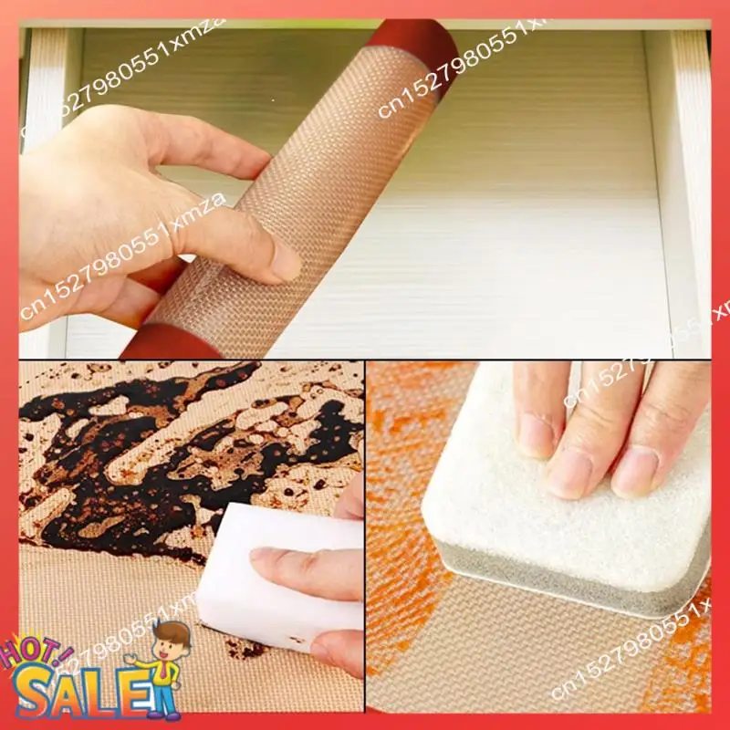 ABCL 3PCS Silicone Baking Mat Reusable Baking Mat Non-Stick For Baking Oven Baking Sheet For Making Cookies Macaroons B