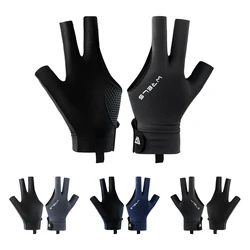 Guantes de billar antideslizantes y transpirables, accesorios de mesa de billar suaves y ligeros para mujeres, hombres y adolescentes, entrenamiento