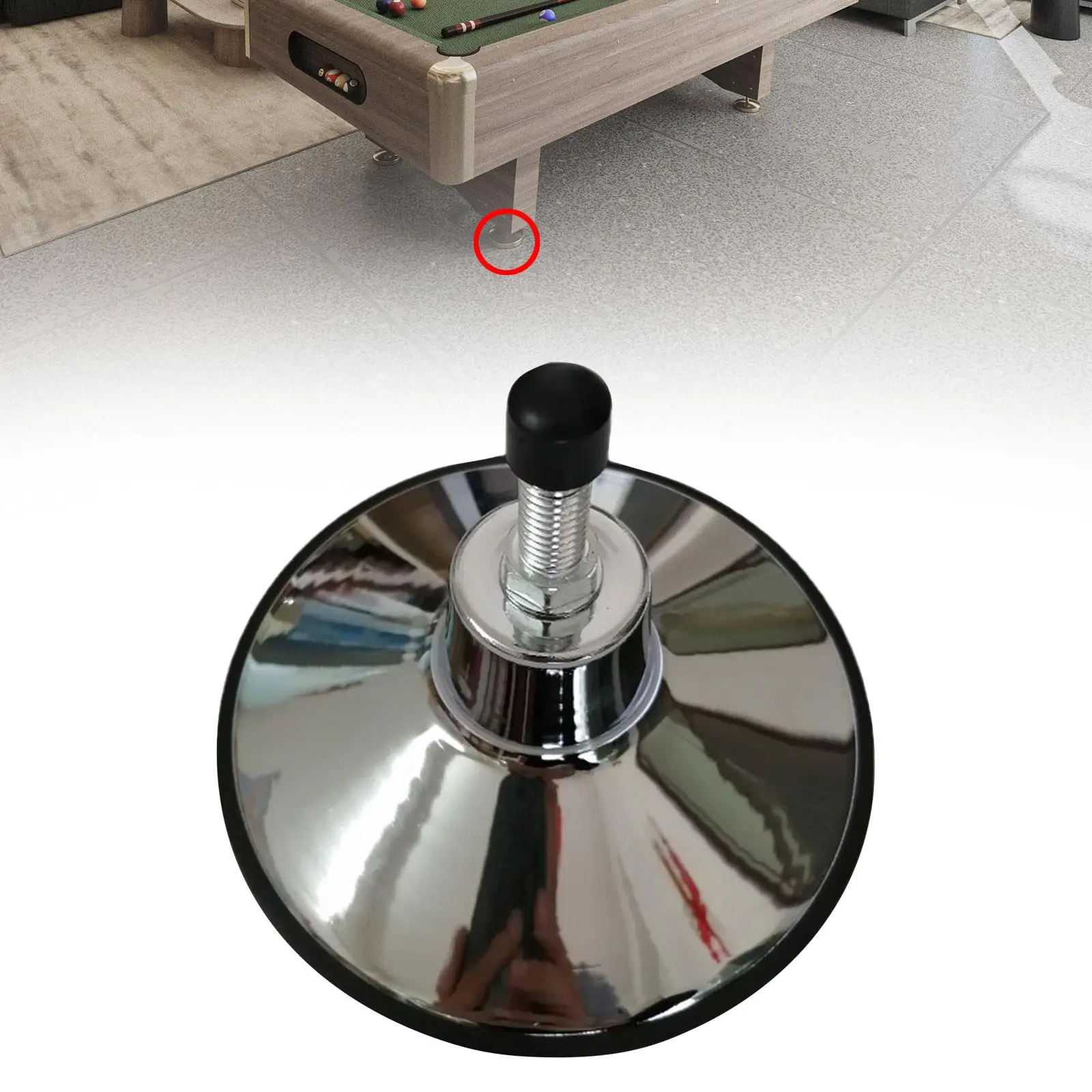 Altura ajustável Bilhar Table Leg Leveler, Leveling Feets, Acessórios Esportivos, Soccer Table Party, Foosball e Hóquei