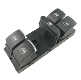 5ND 959 857 زر التحكم الرئيسي لنافذة الطاقة لشركة فولكس فاجن جيتا تيجوان جولف GTI MK5 MK6 باسات B6 CC سيات ليون MK2 5ND959857