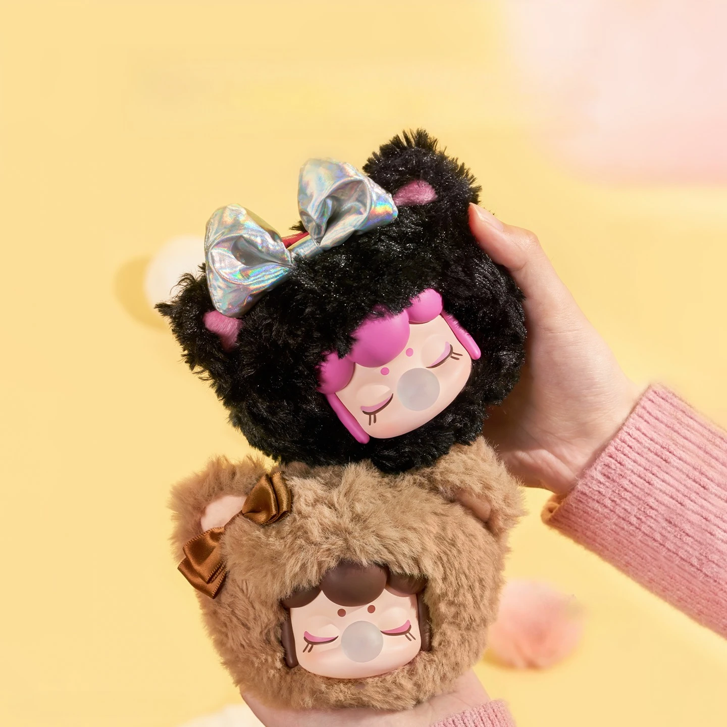 

Genuine Nanqian warm velvet cute friend series vinyl plush pendant doll bag hanging girl surprise gift