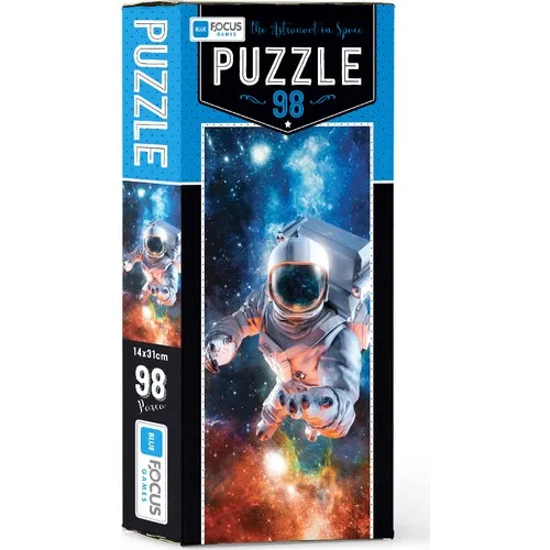 Blue Focus 98 Piece Puzzle The Astronaut In Space