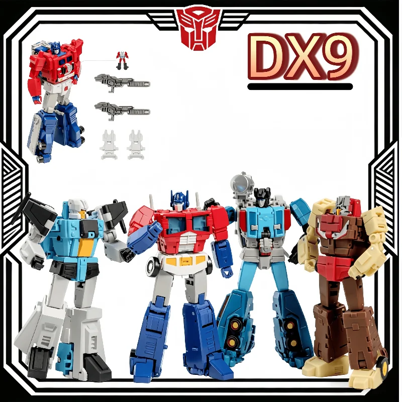 

【IN STOCK 】Transformation DX9 DX9-MINI04 God Ginrai MINI Action Figure