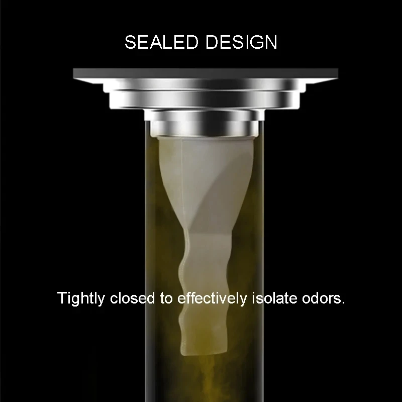 Universal Silicone Floor Drain Core Anti-Odor Bathroom Drainage System Durable Sealing Overflow Prevention Essential Part