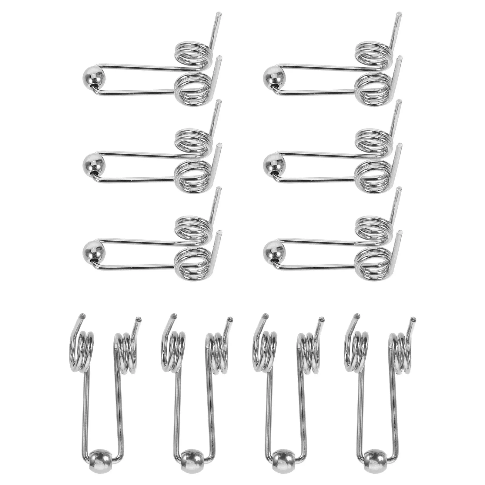 

10pcs Metal Torsion Springs For Curling Iron Rod Replacement Diy Hair Styling Accessories Durable High Temp Resistant Easy
