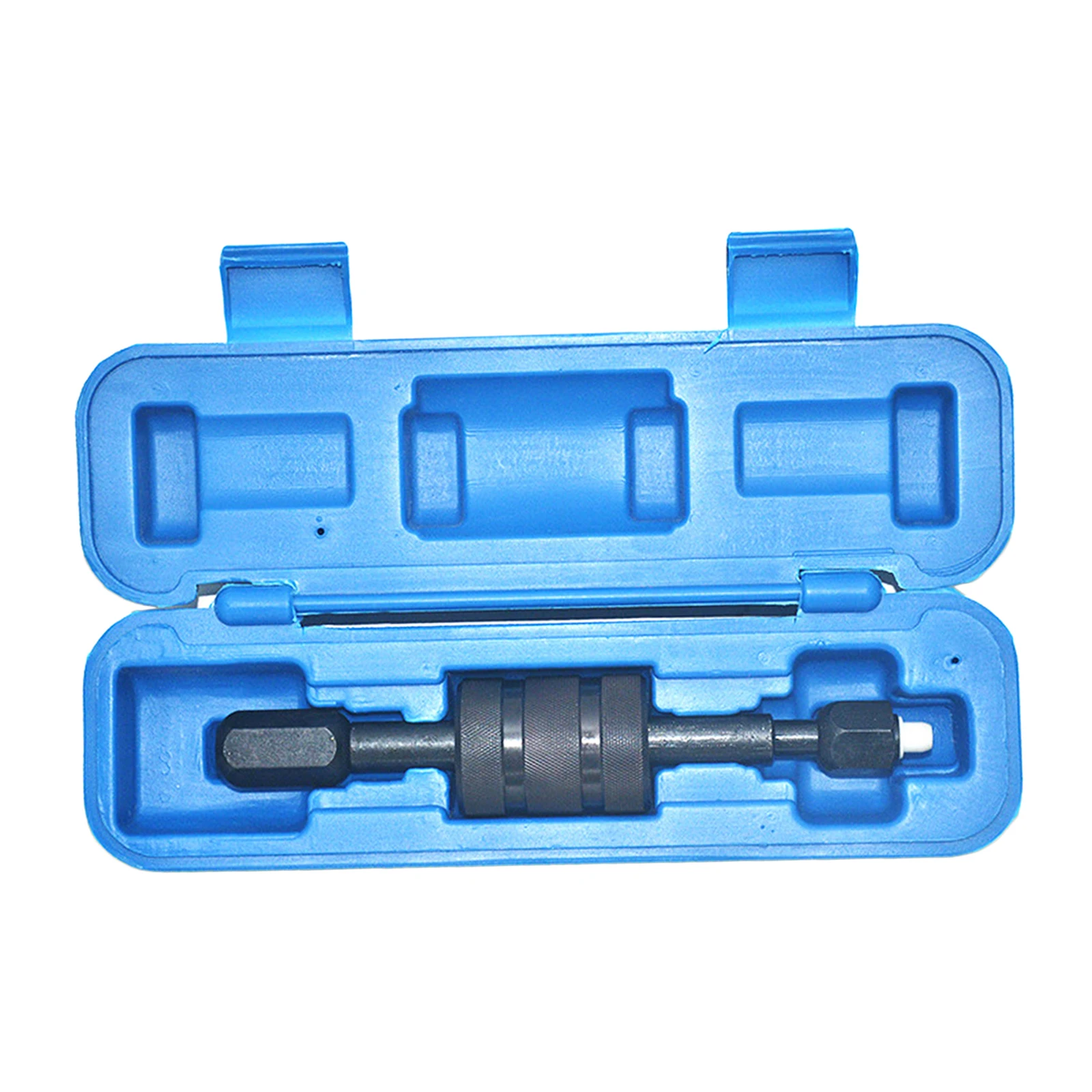 Diesel Injector Puller Tools Fuel Injector Remover Accessory with Hard Case M8 M12 M14 Injector Extractor Installer Tool