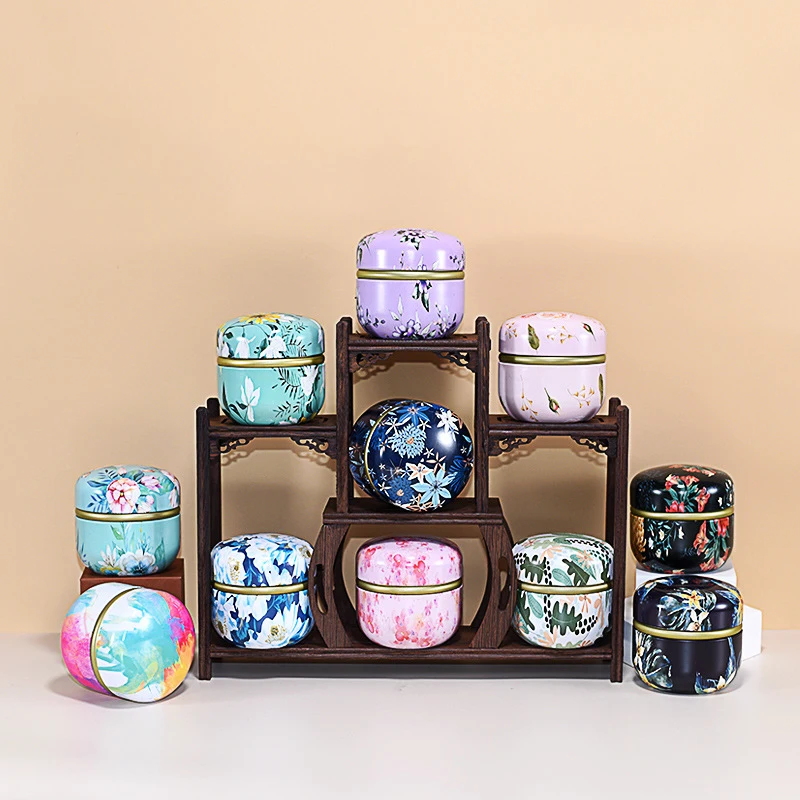 Tea Caddy Tea Box Containers Candle Cans Coffee Candy Snacks