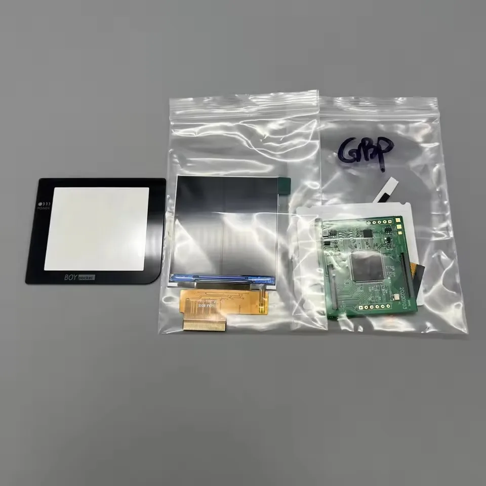 Nowy ekran LCD GBP. Łatwy w montażu 2,6-calowy ekran LCD IPS o oryginalnym rozmiarze i wysokiej jasności, idealny do konsoli Gameboy Pocket. — zdjęcie produktu 2