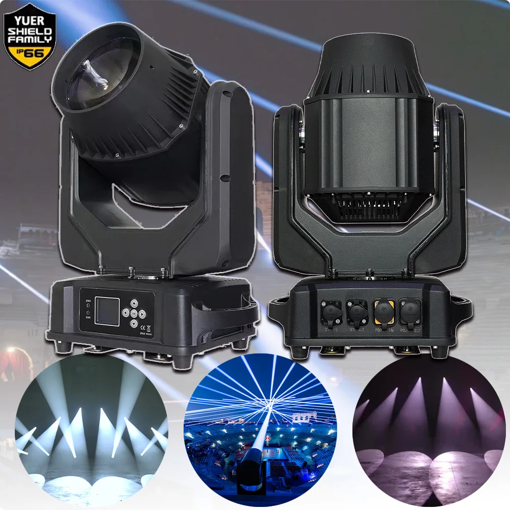 

Waterproof 200W LED Beam Moving Head Light DMX512 Voice Controller Stage Effect Light For Projector DJ Disco Party Show Lights