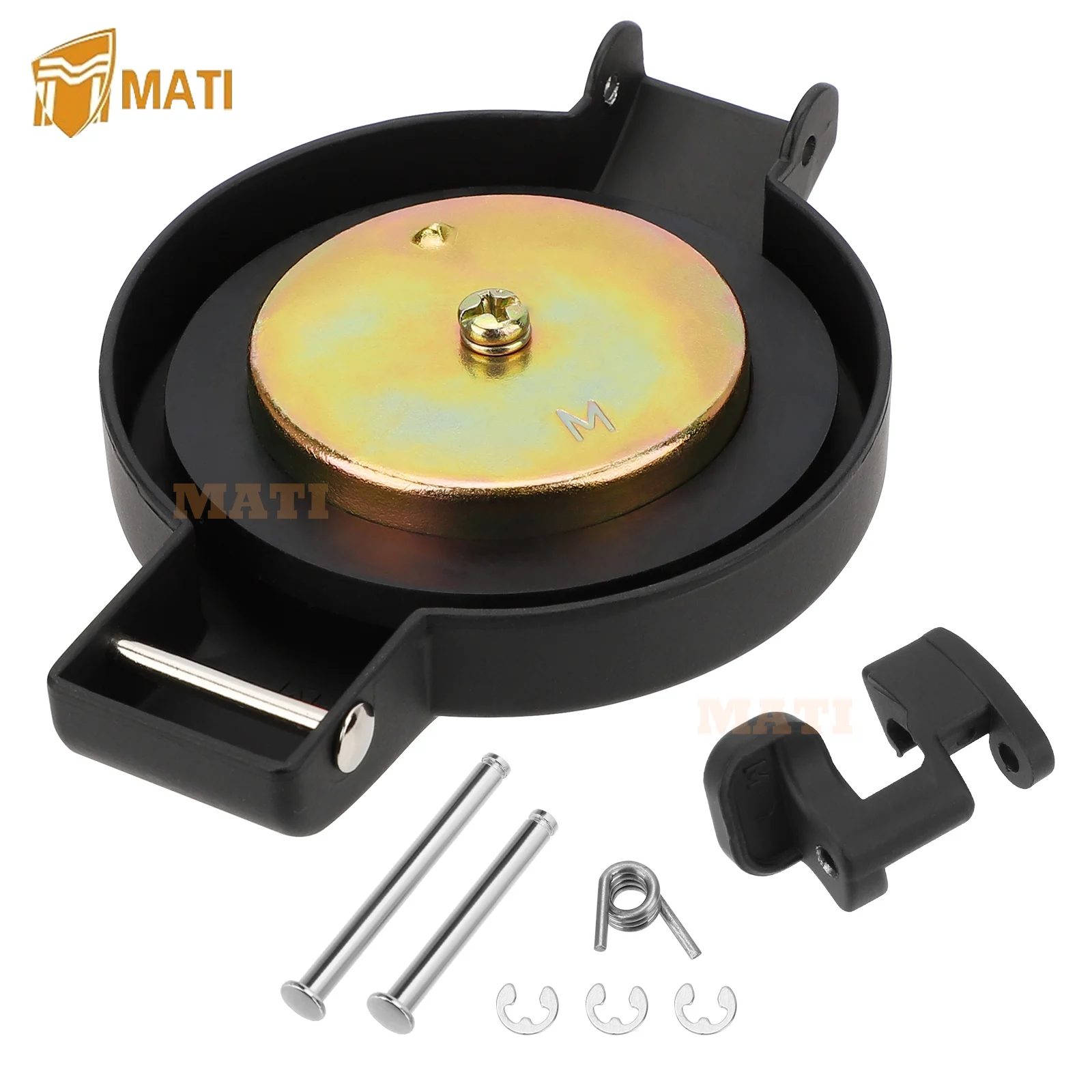 MATI Fuel Cap Gas Cap Latch Kit Black for Honda CB200 CB350 CB360 CB400 CB450 CB500 CB550 CB750 CL200 CL350 CL360 CL450 SL350