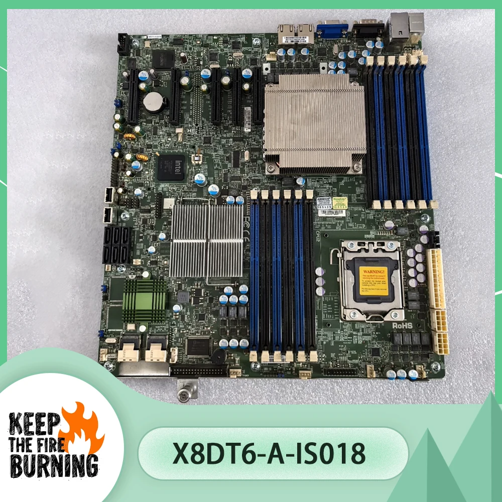 

For Supermicro Dual LGA1366 X58 Server Me-dical Motherboard X8DT6-A-IS018