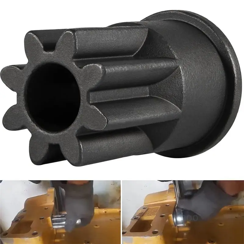 A44Z-Engine Barring/Turning Socket Wrench For CAT Caterpillar, EUI/MUI & Mack Engines, Fits 3176/3196/3200/3208/3300/3400