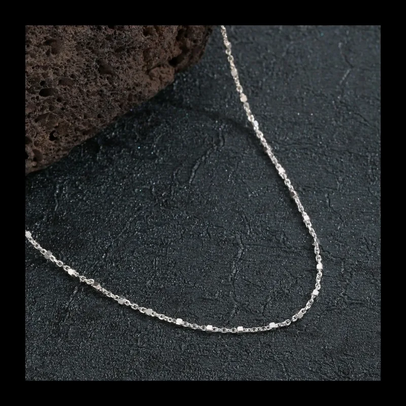 جديد شخصية بسيطة قلادة الإناث المتخصصة تصميم S925 قلادة من الفضة الاسترليني فلاش #1