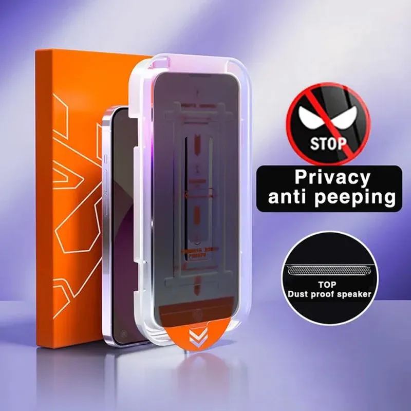 

Coating Install Box Privacy Screen Protector For Samsung S25 Ultra S24 S23 Plus S22 S21 FE A56 A36 A26 A55 A54 A53 A33 A35 A15