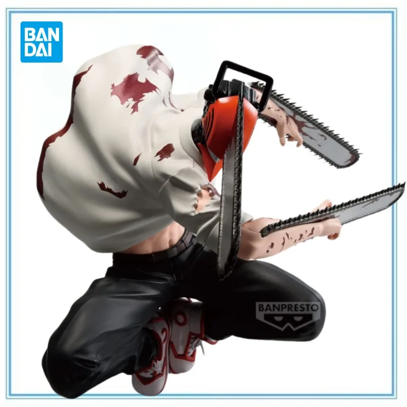 

BANDAI Authentic Spot Goods Chainsaw Man-Vibration Stars-II Anime Cartoon Action Figures Model Collectio Toy Original Boys Gift