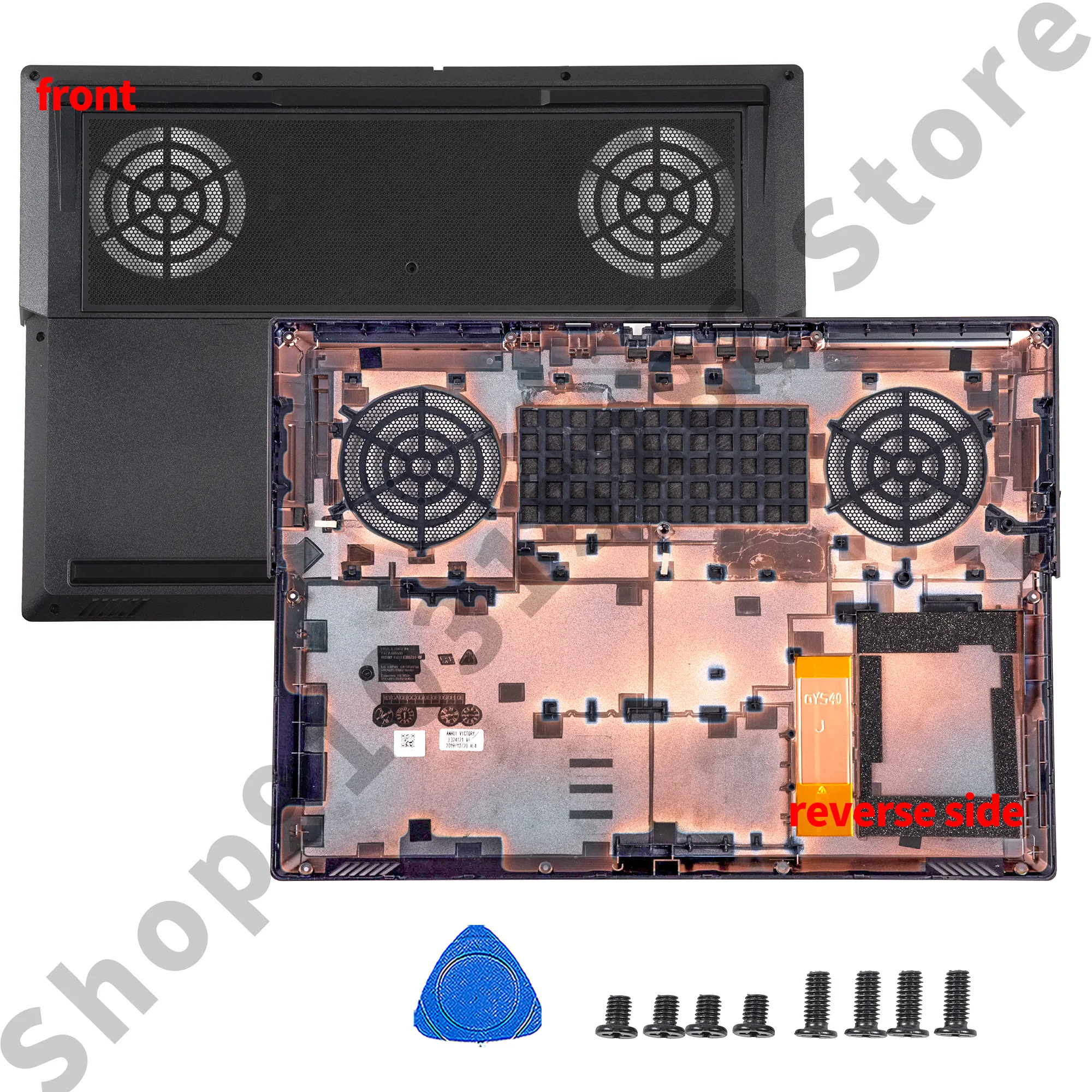 Novas peças de laptop para legion y530 Y530-15 Y530-15ICH lcd tampa traseira moldura frontal inferior base case 2018