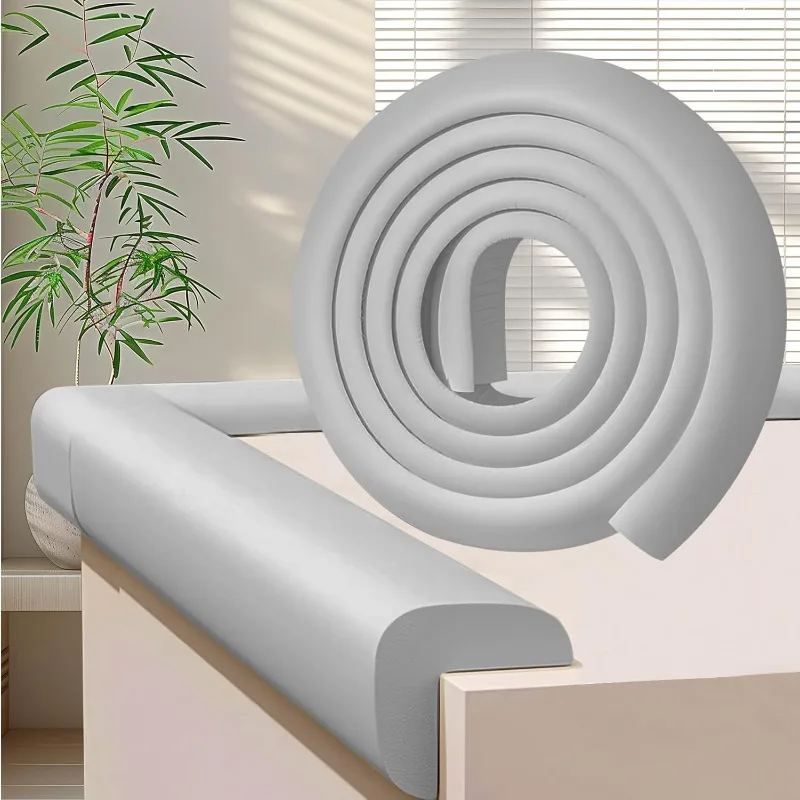 

Защитная защита края L-образная мягкая дверная полоса шкафа, безопасность, защита от столкновений, угол обслуживания, защита стен, самоклеящаяся