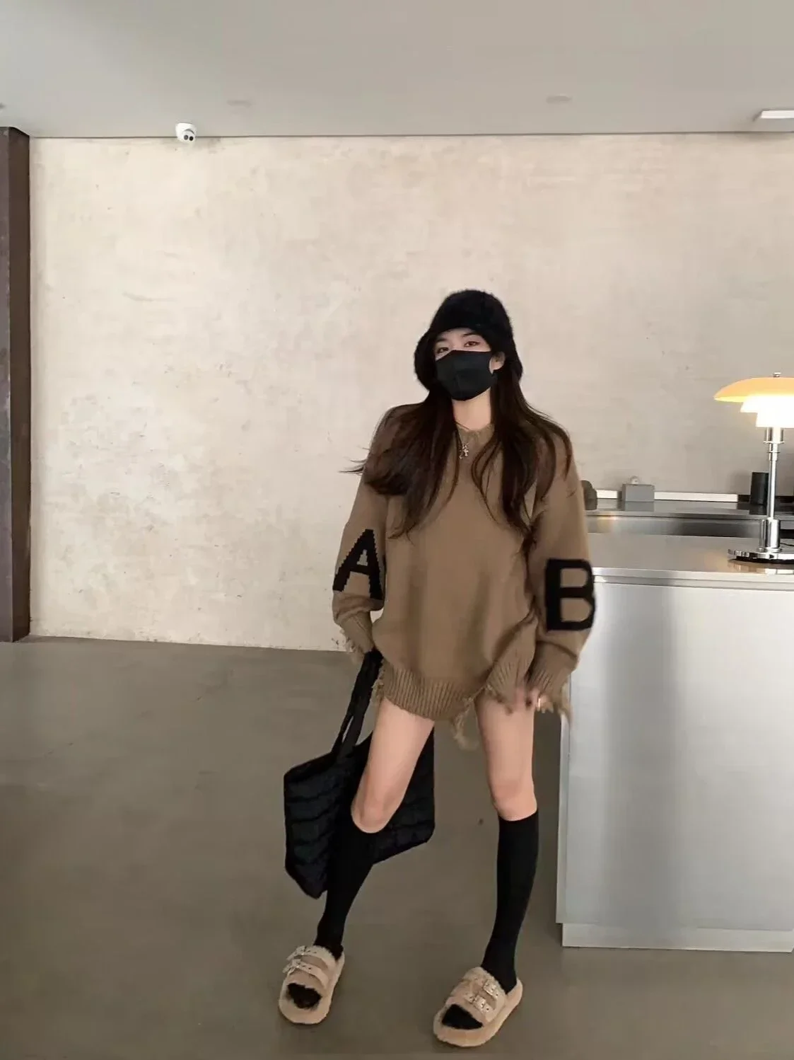 

Female Pullover Clothes Sale All Cheap Harajuku Basic Youthful Long Knitted Sweaters for Women Turtleneck Black