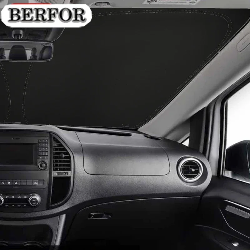 For Mercedes Benz Sprinter 2007-2023 Car Nano-Insulat Windshield Sunshade Front Window Sun Shade Visor Auto Interior Accessories